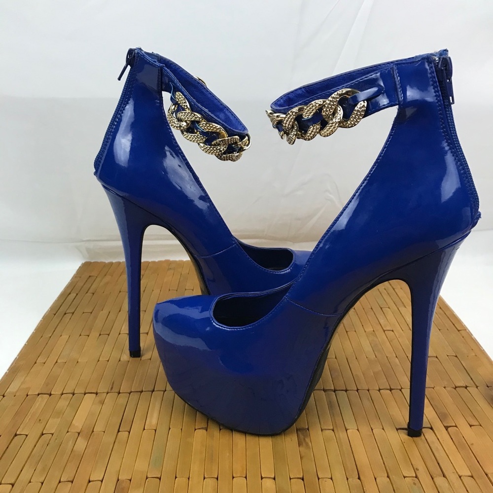 Blue Scene Platform Stilettos